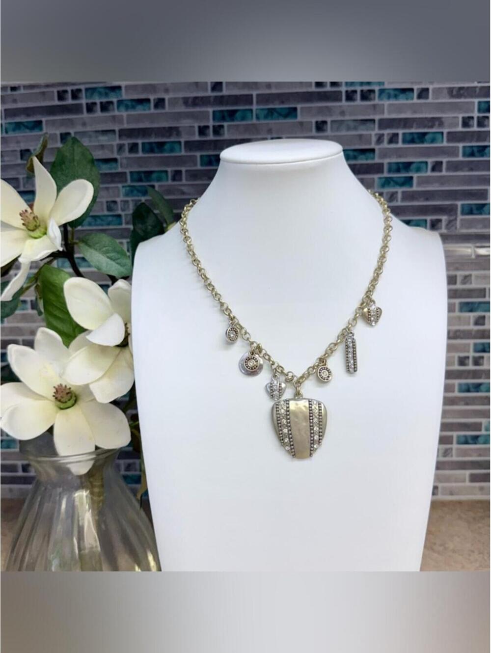 Chico's Statement Charm Necklace
